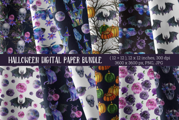 Download Halloween Seamless Pattern. Skulls - Skull Collection