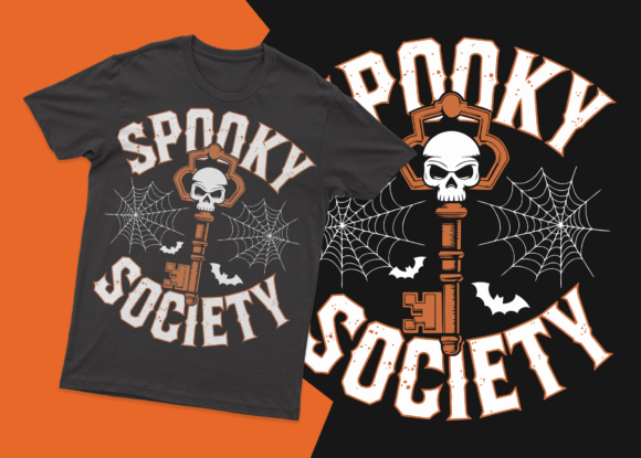 Download Spooky Society Skull Key Halloween EPS - Skull Collection